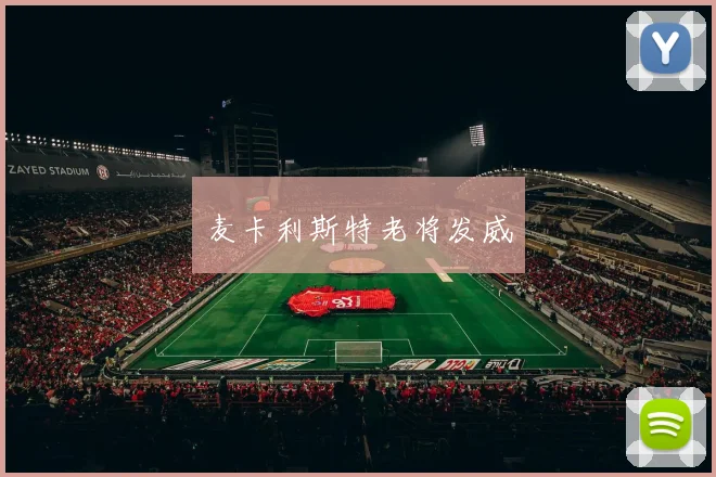 麦卡利斯特老将发威